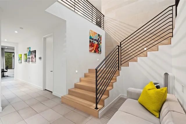 a view of entryway and hall