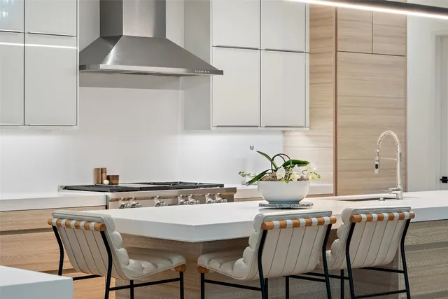 a view of table and chair