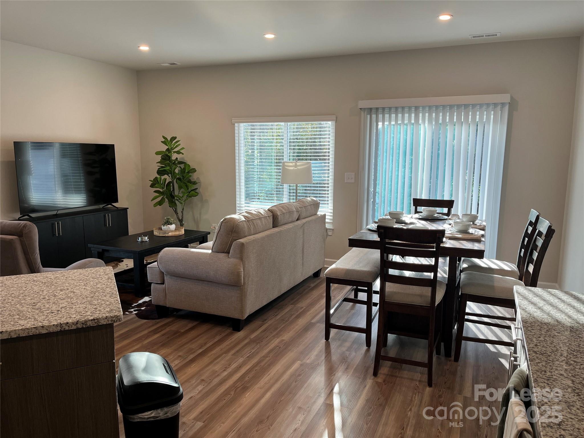 226 South Elm Street Pageland, SC 29728 - Photo 5 of 23 a living room with furniture and a flat screen tv