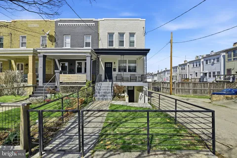 a view of a building with many windows