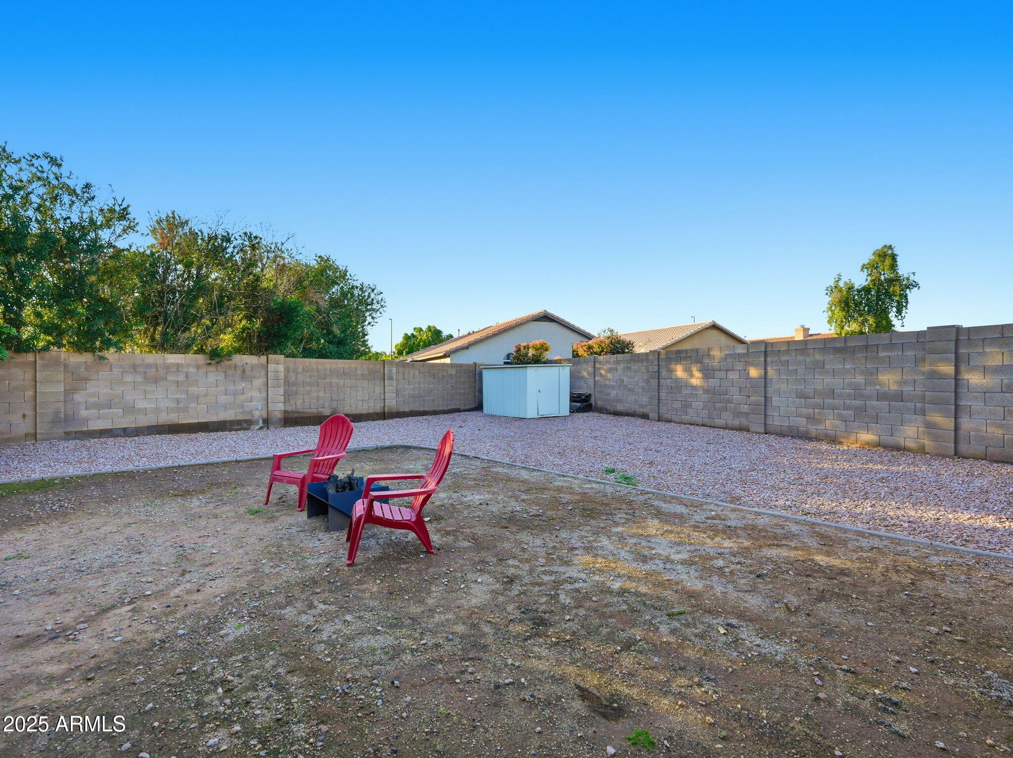 1516 East Cheyenne Street Gilbert, AZ 85296 - Photo 42 of 73 a view of a bench in a backyard