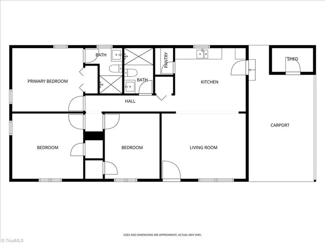 $249,000 | 2050 Welborn Circle, Ramseur, NC 27316