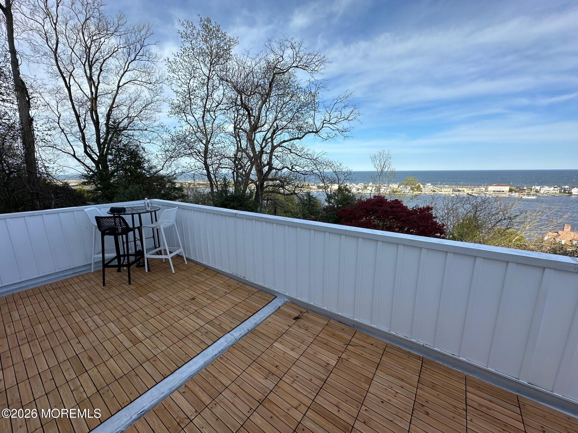 157 Portland Road Highlands, NJ 07732 - Photo 63 of 63 a view of a terrace with trees