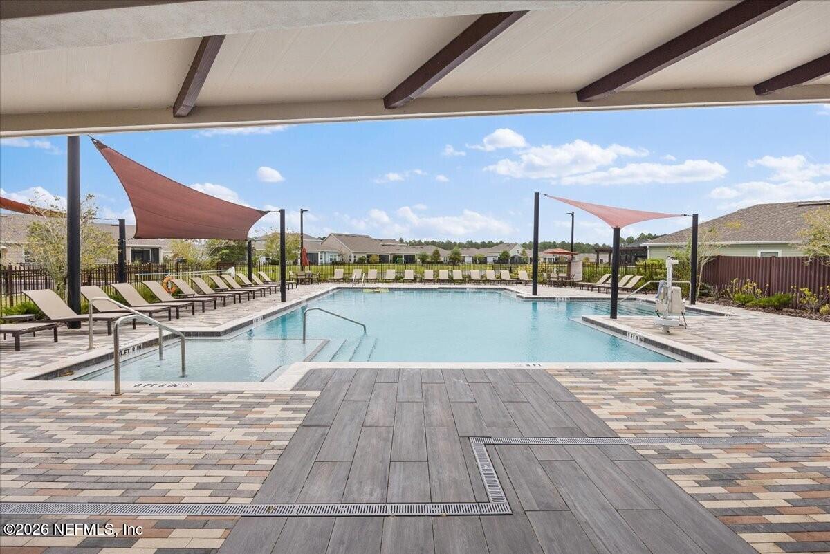 2393 Reese Way Jacksonville, FL 32246 - Photo 25 of 30 a view of a swimming pool and outdoor space