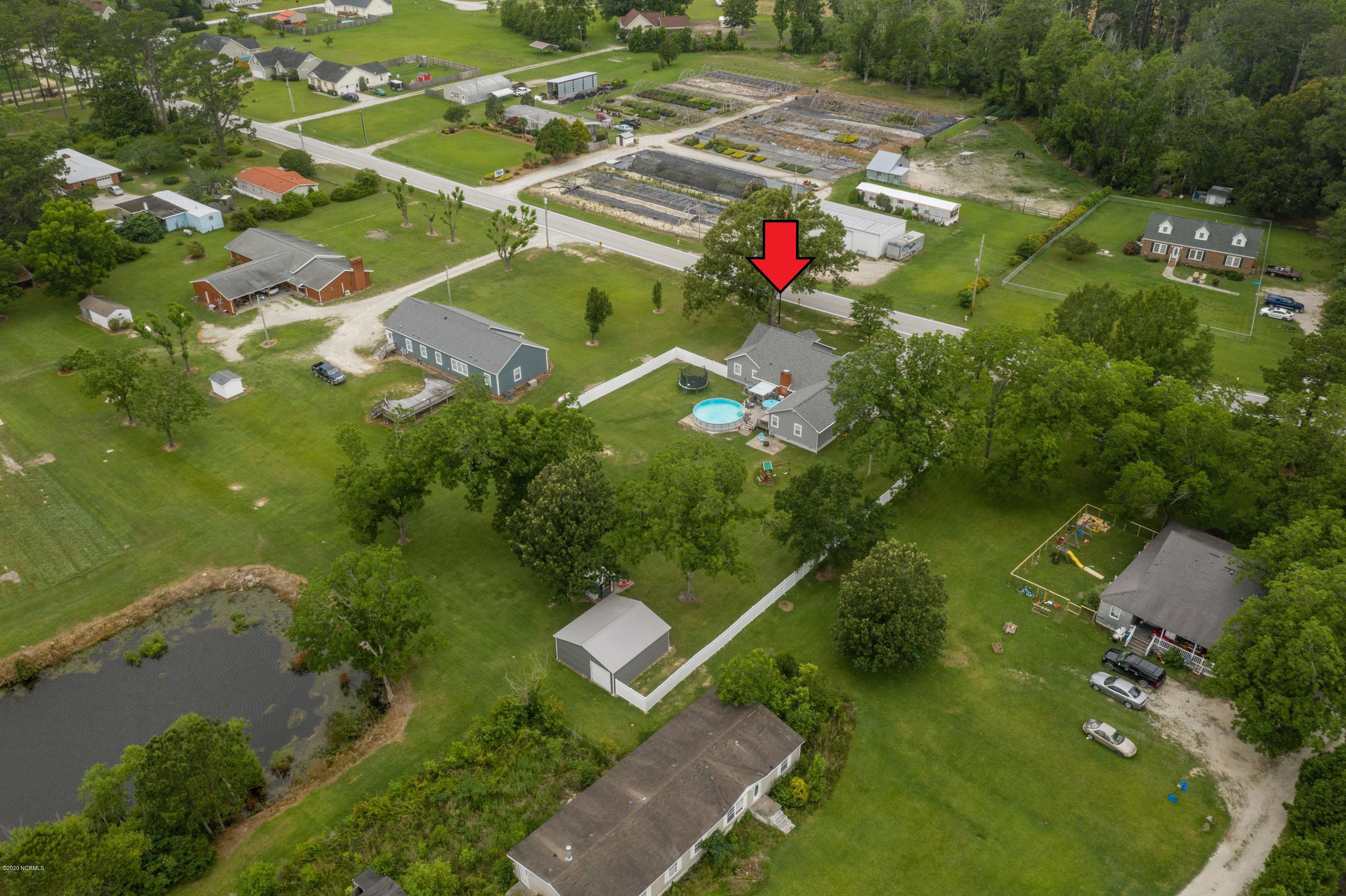 1263 Nine Foot Road Newport, NC 28570 - Photo 7 of 43 Ariel View
