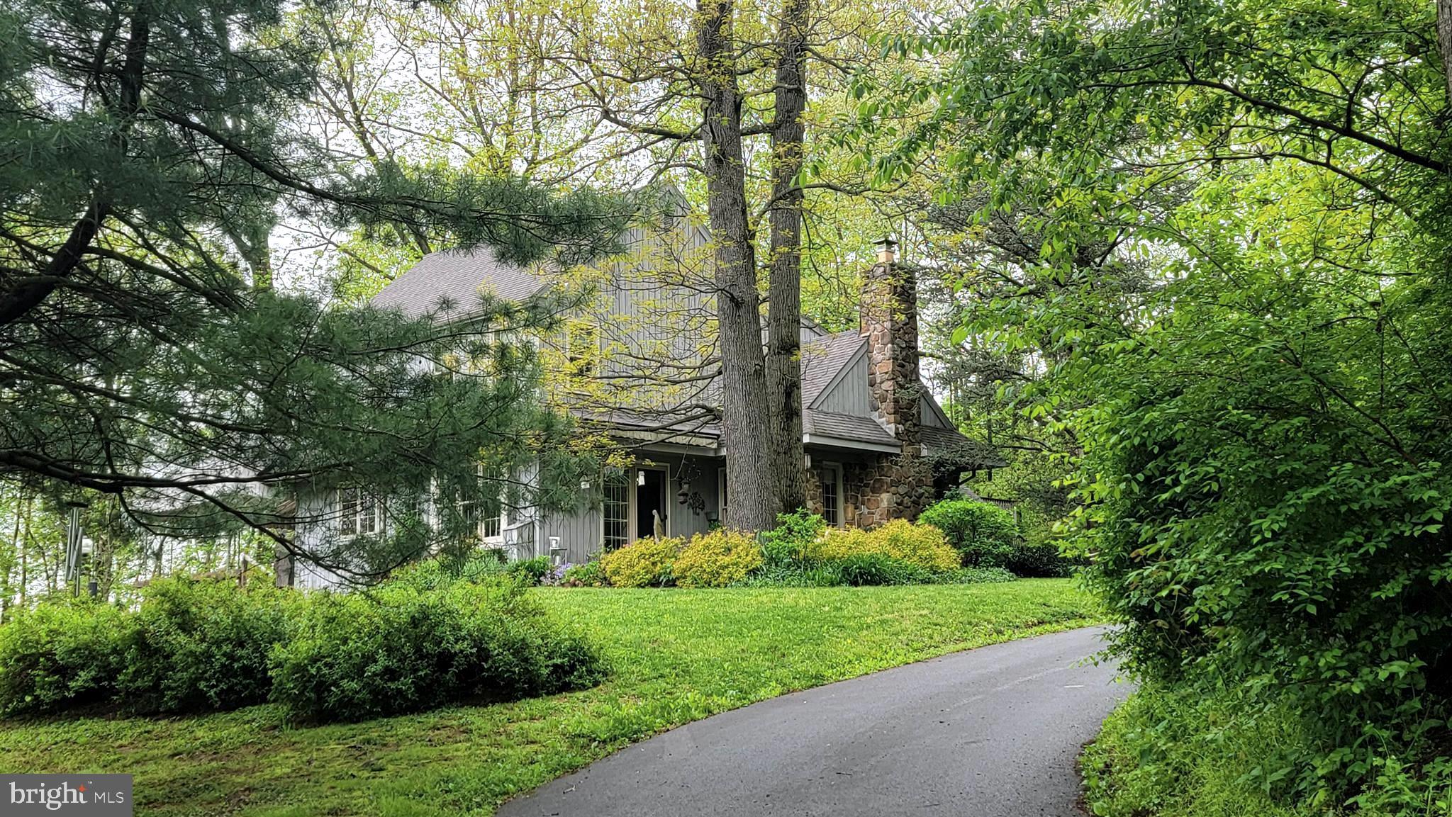 1451 Hilltop Road Spring City, PA 19475 - Photo 37 of 99 Home View from Halfway Up Drive Way