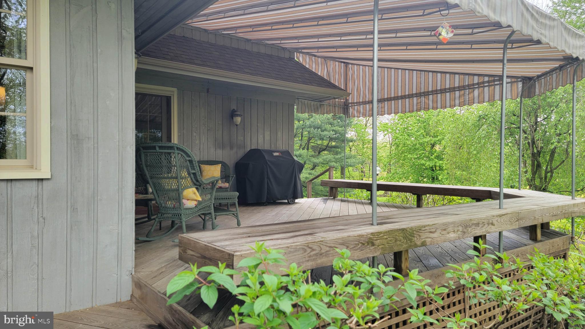 1451 Hilltop Road Spring City, PA 19475 - Photo 42 of 99 Covered Deck of of Dining Room with Barbecue Grill