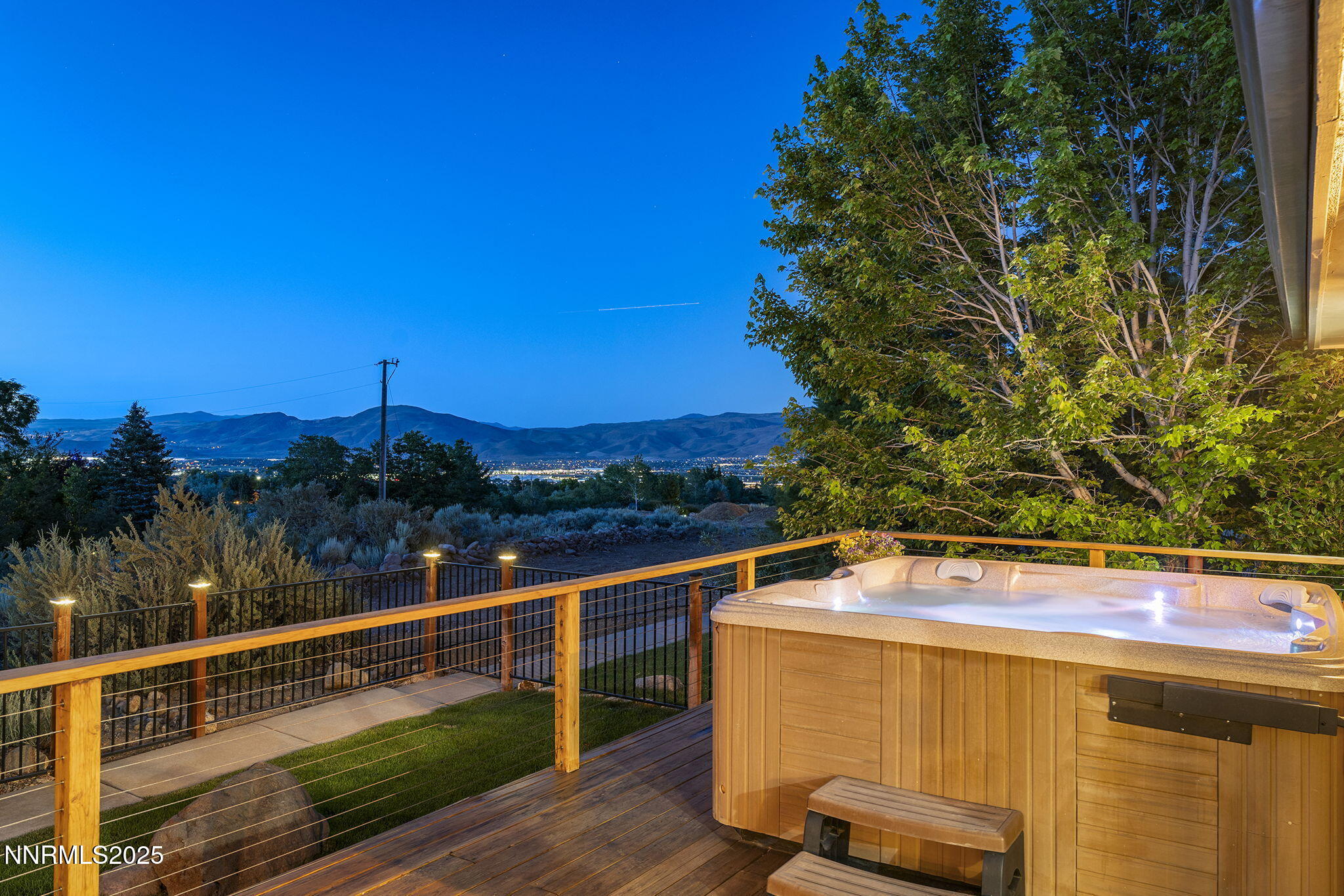 2505 Trails End Lane Reno, NV 89511 - Photo 24 of 45 a view of a balcony with mountain view