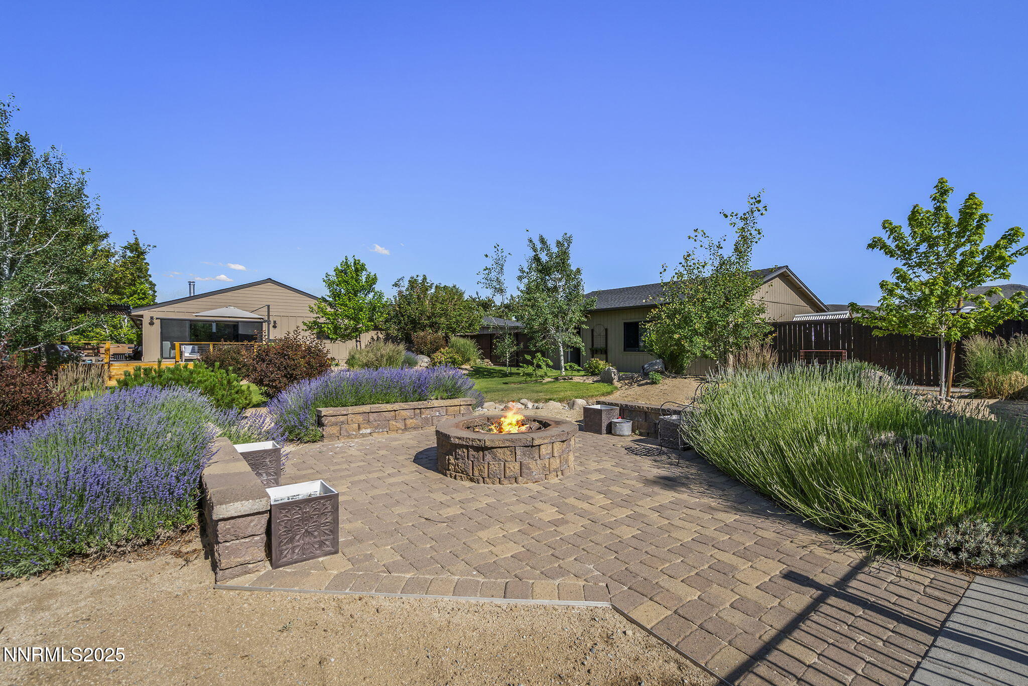 2505 Trails End Lane Reno, NV 89511 - Photo 35 of 45 a backyard of a house with outdoor seating