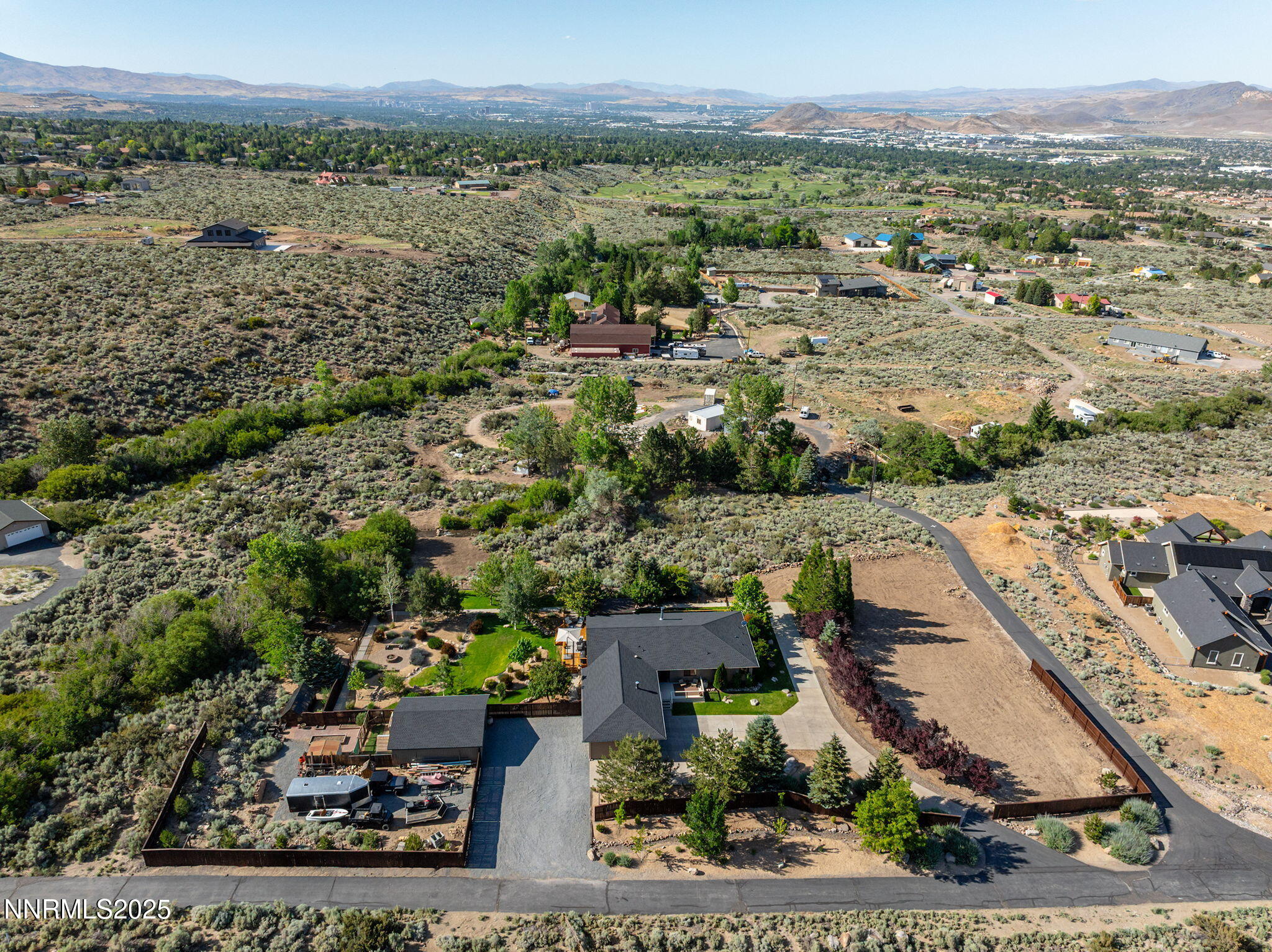 2505 Trails End Lane Reno, NV 89511 - Photo 40 of 45 an aerial view of multiple house