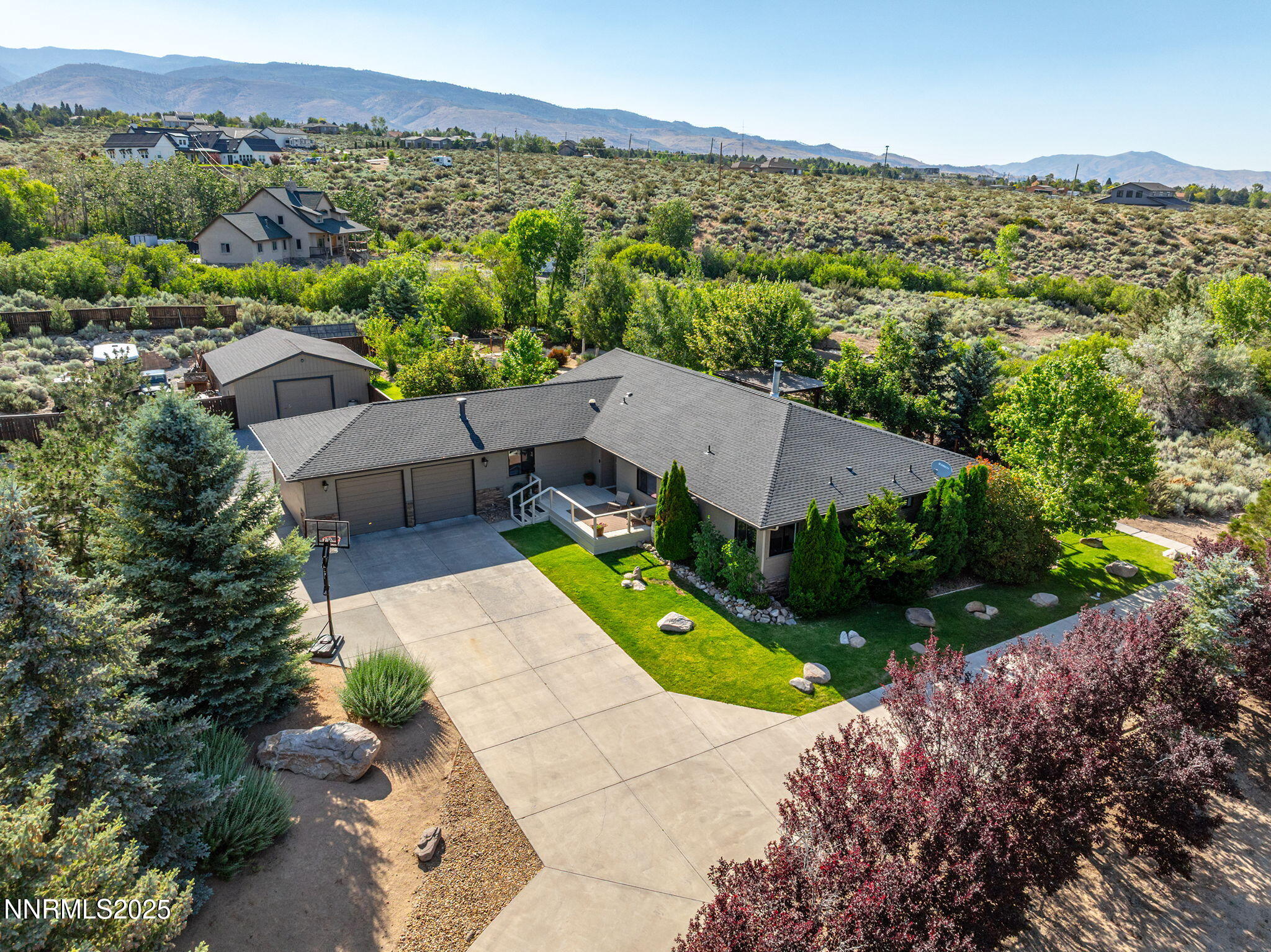 2505 Trails End Lane Reno, NV 89511 - Photo 44 of 45 an aerial view of a house