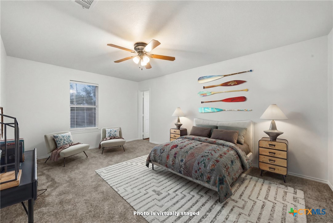 6525 Brooks Drive Temple, TX 76502 - Photo 20 of 37 a bedroom with a bed furniture and a window