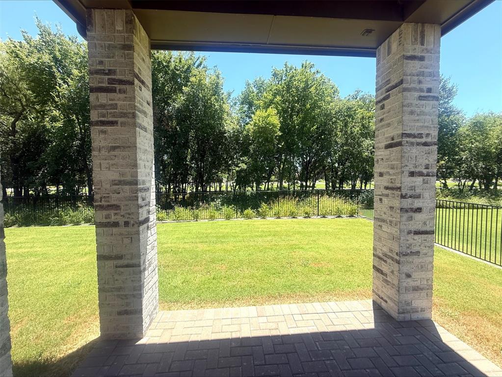 1835 Bell Court Van Alstyne, TX 75495 - Photo 18 of 20 a view of a yard with an outdoor space