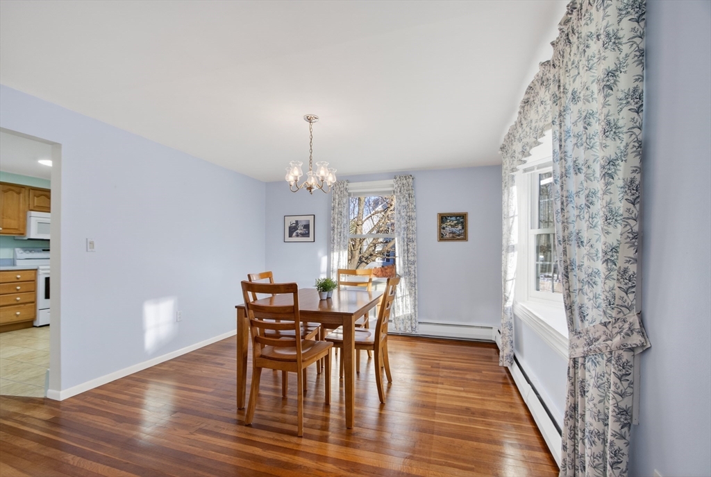 12 Patricia Road Peabody, MA 01960 - Photo 13 of 42 a view of a dining room with furniture and wooden floor