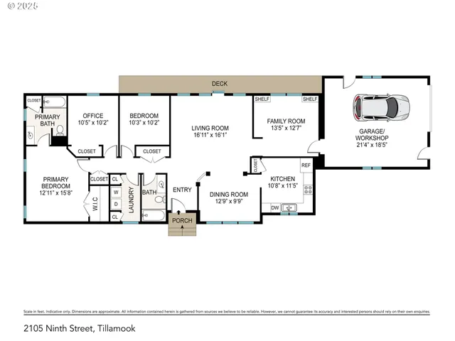 $344,000 | 2105 9th Street, Tillamook, OR 97141