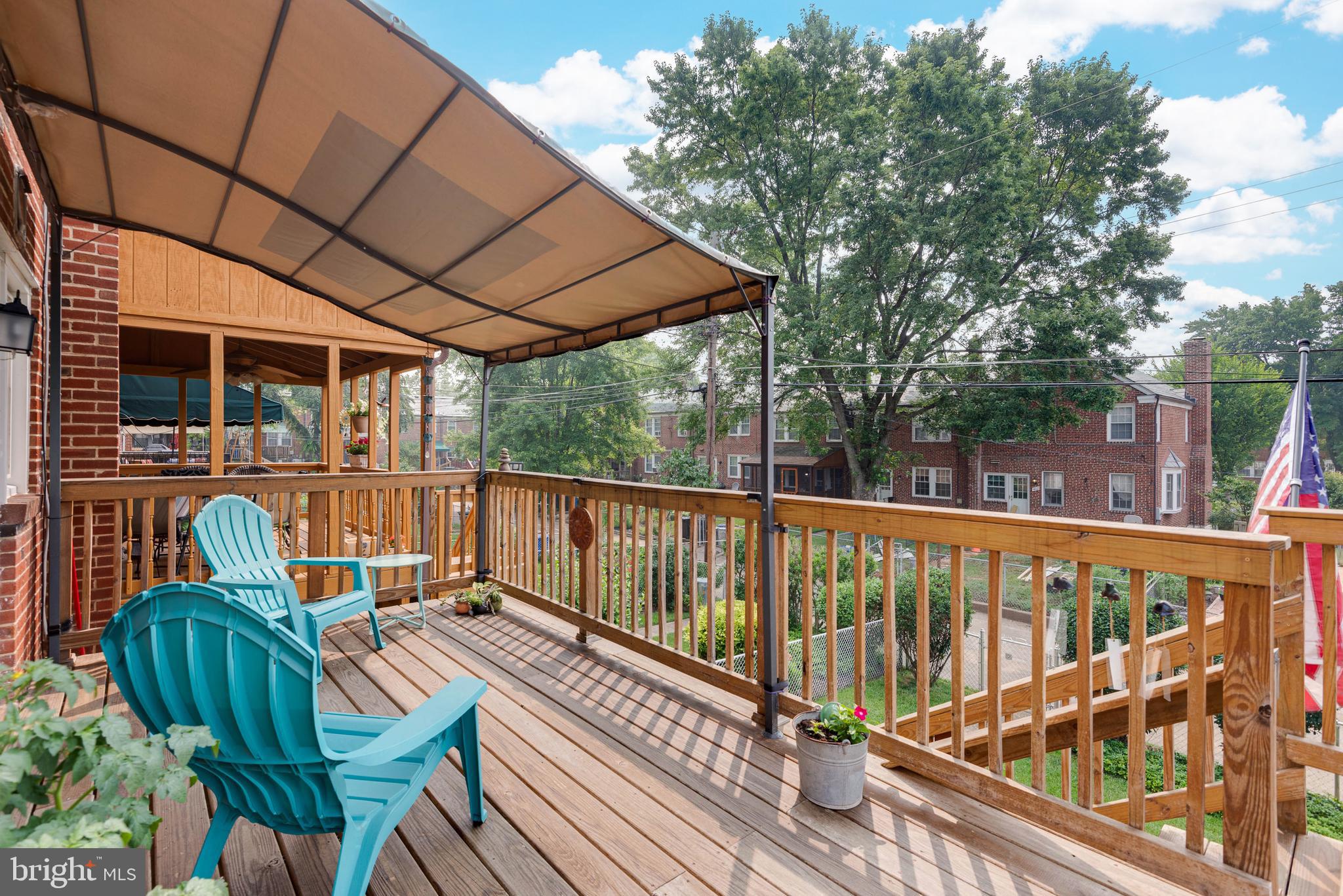 415 Stratford Road Catonsville, MD 21228 - Photo 42 of 47 Back Deck for relaxing