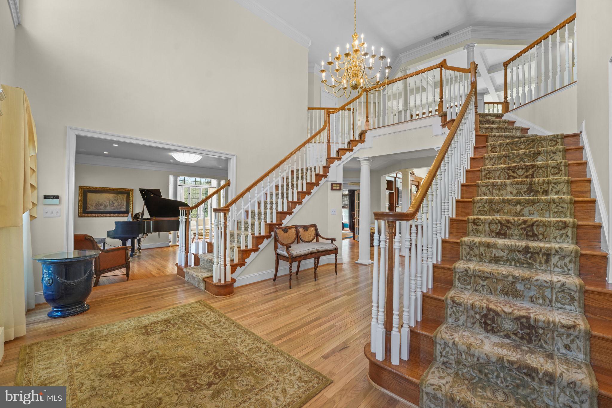 11431 Woolington Road Great Falls, VA 22066 - Photo 36 of 49 a view of entryway and hall with wooden floor