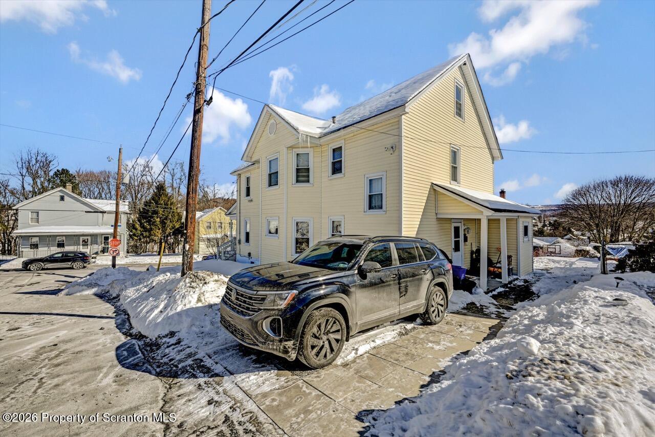 117 West Line Street Olyphant, PA 18447 - Photo 3 of 47 a view of a car park in front of house