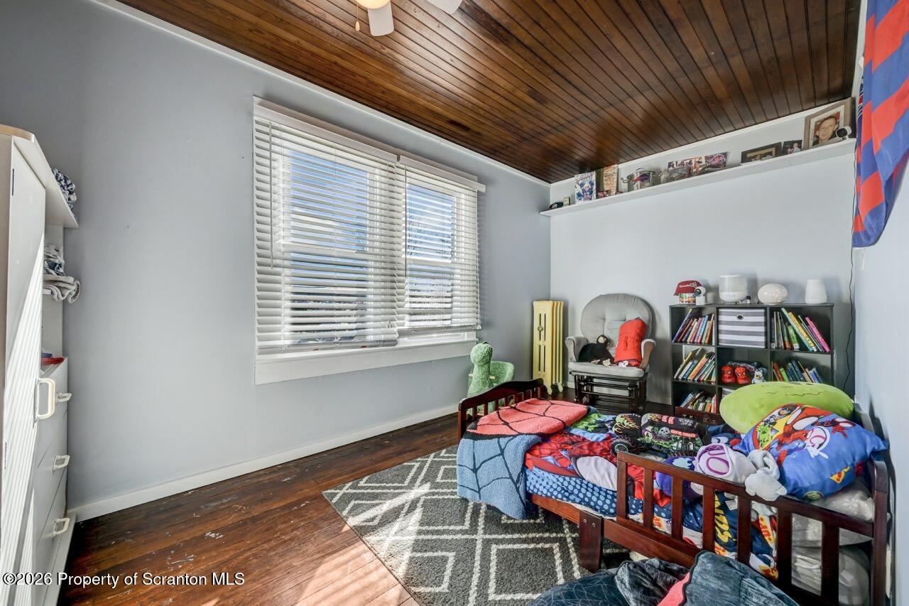 117 West Line Street Olyphant, PA 18447 - Photo 32 of 47 a bedroom with furniture and a window