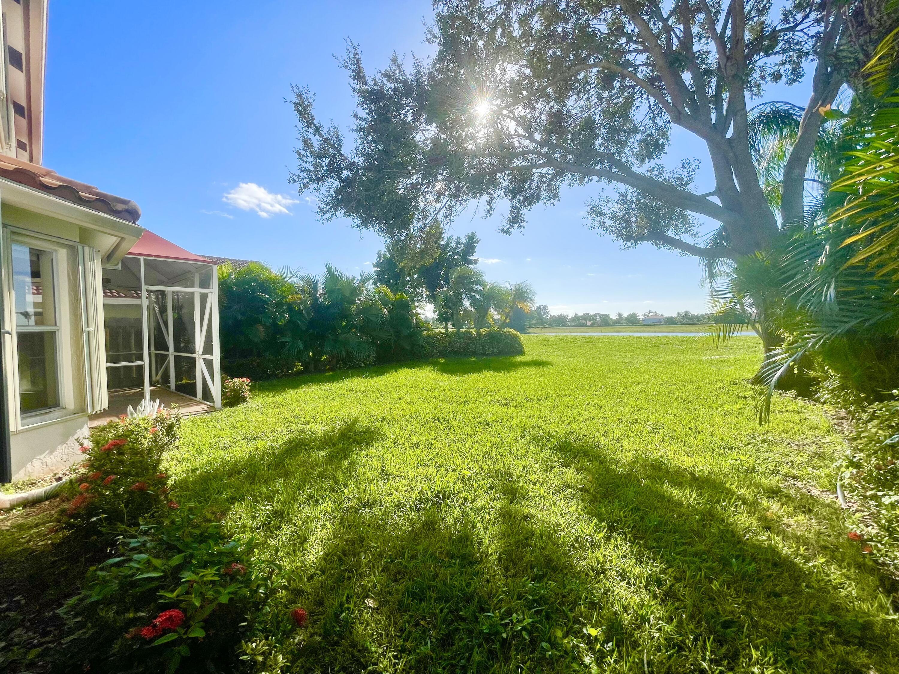 10779 Buttonwood Lake Drive Boca Raton, FL 33498 - Photo 25 of 35 Beautiful Backyard