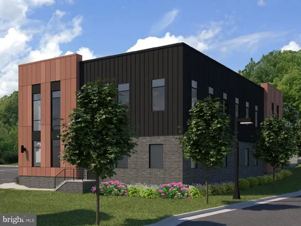 a view of a fountain in front of a building