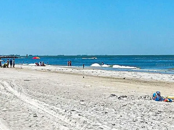 a view of beach and ocean