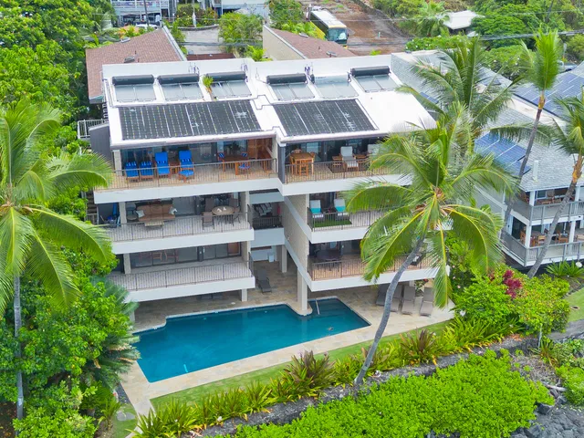 a view of a street with a houses