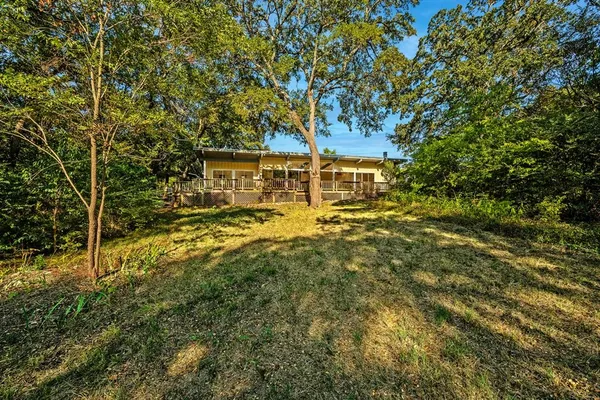 a view of outdoor space with garden