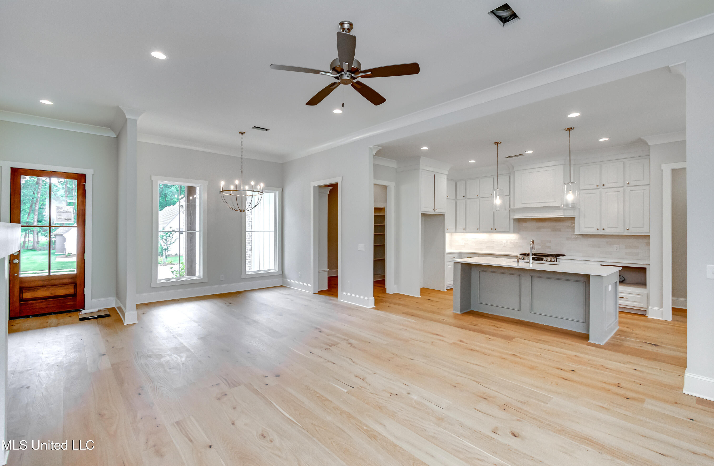 122 Grayson Way Madison, MS 39110 - Photo 15 of 50 View to Formal Dining and Kitchen