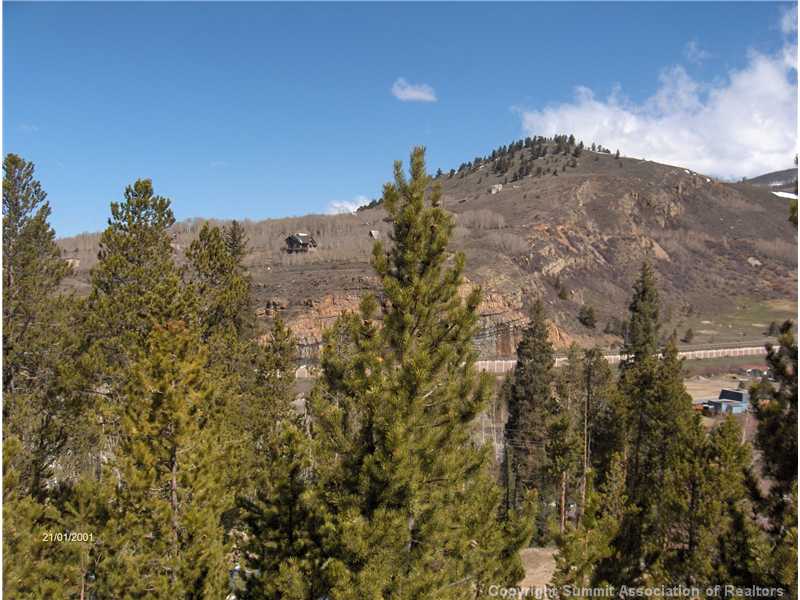 99 Lookout Ridge Drive, Unit 99 Dillon, CO 80435 - Photo 8 of 9 View. Ptarmigan Mt from deck