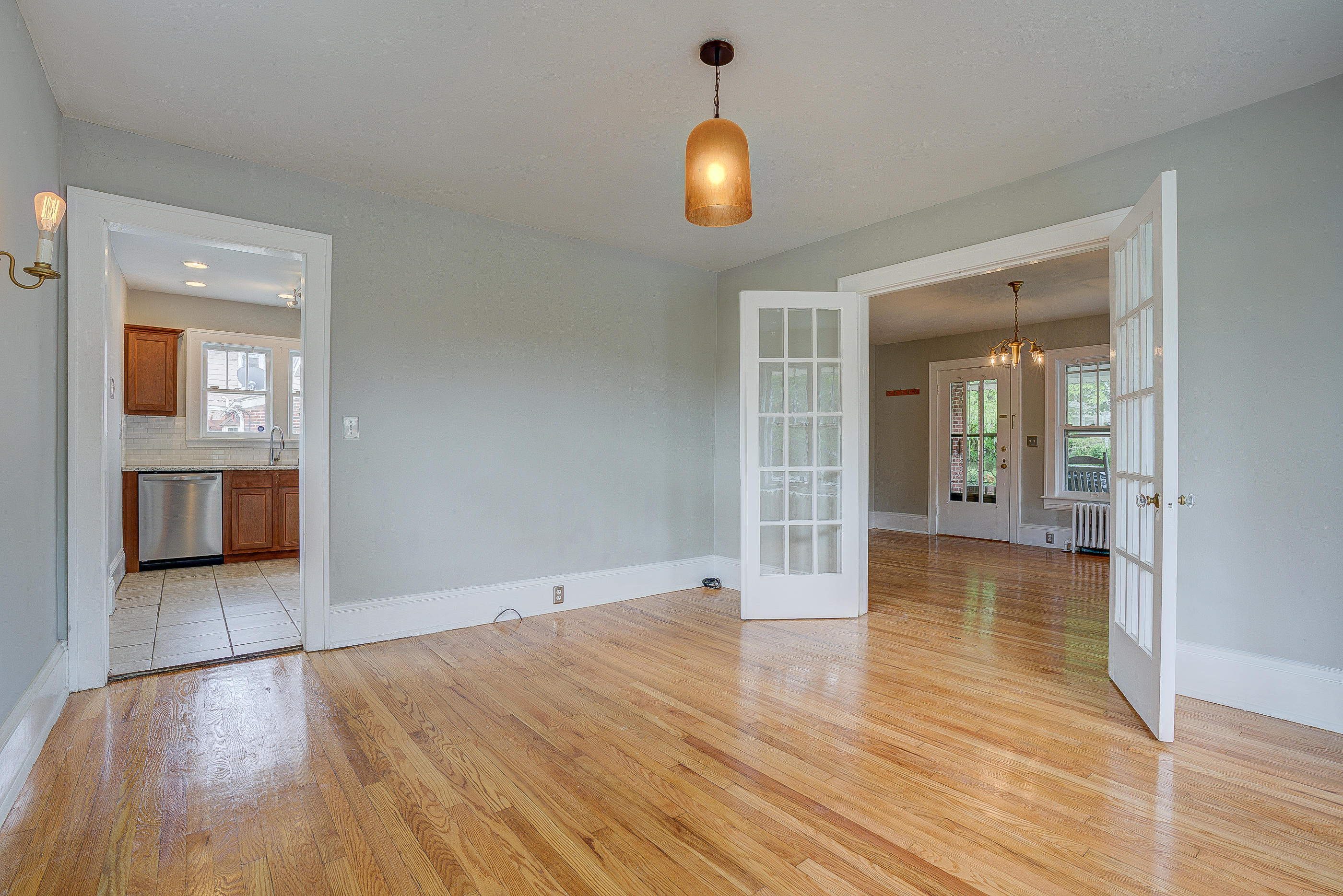 1902 Belleville Road Southwest Roanoke, VA 24015 - Photo 14 of 29 dining room to living room
