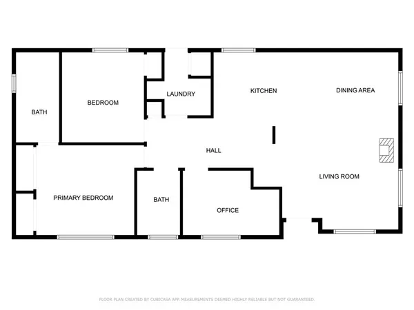 a picture of a floor plan