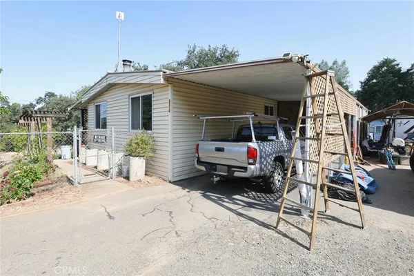 a car parked in front of house