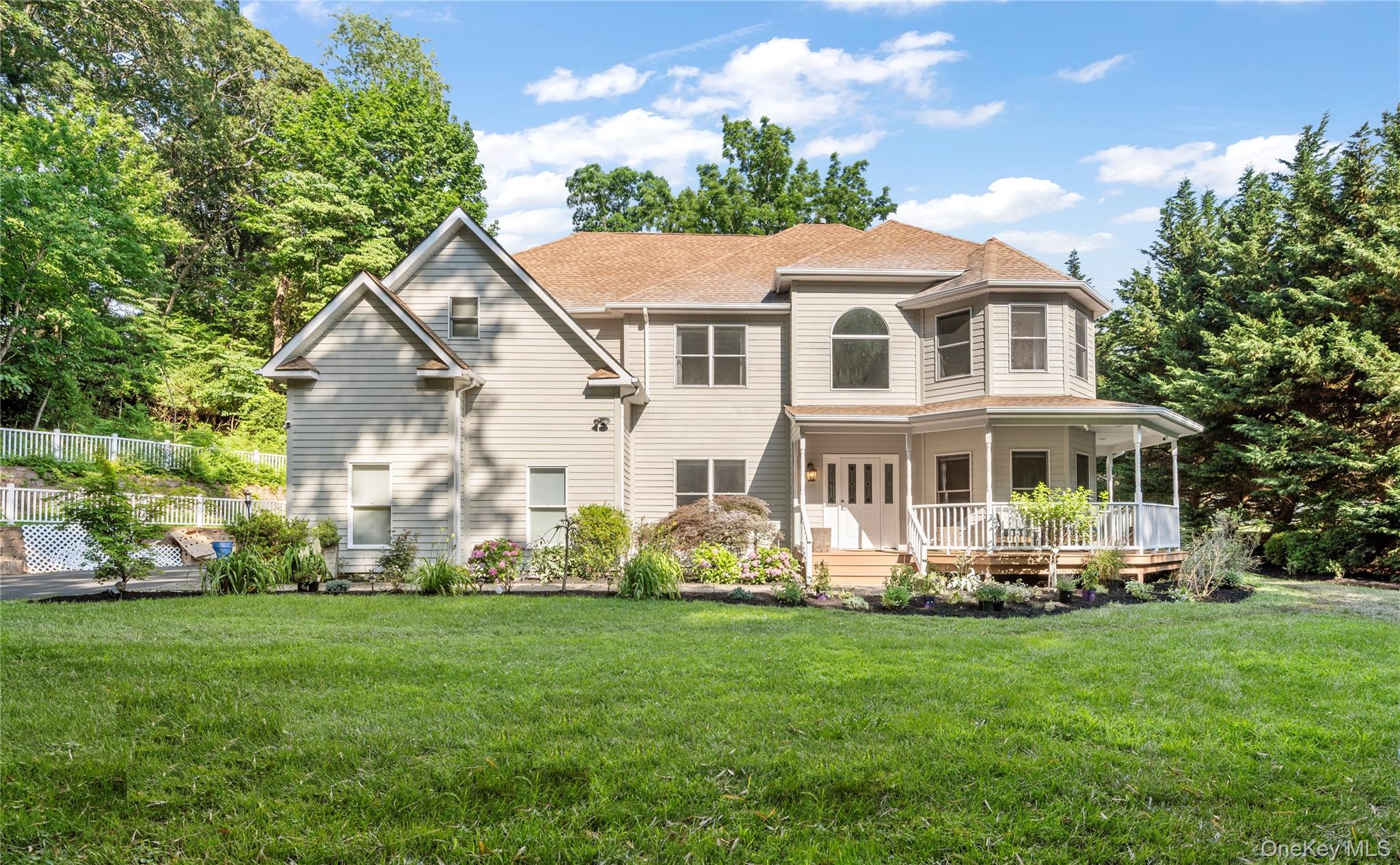 91 Bennetts Road East Setauket, NY 11733 - Photo 1 of 31 View of front of property with a porch and a shingled roof