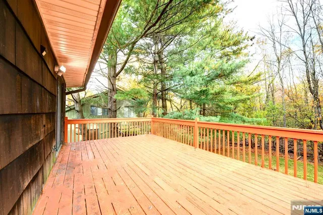 a view of balcony and deck