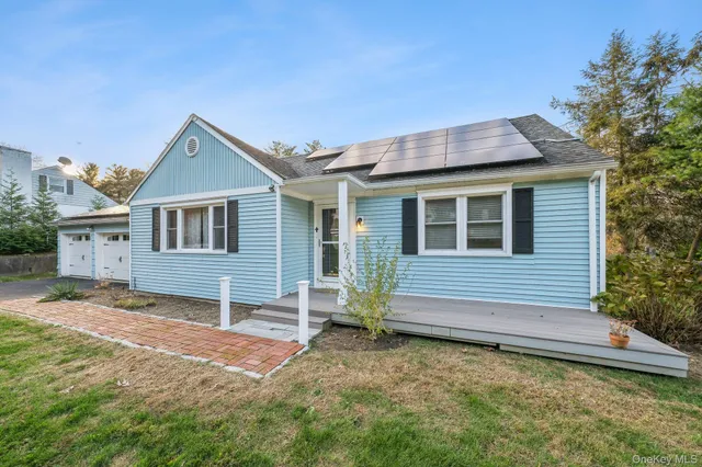 a backyard of a house