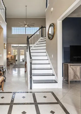 a view of entryway and hall