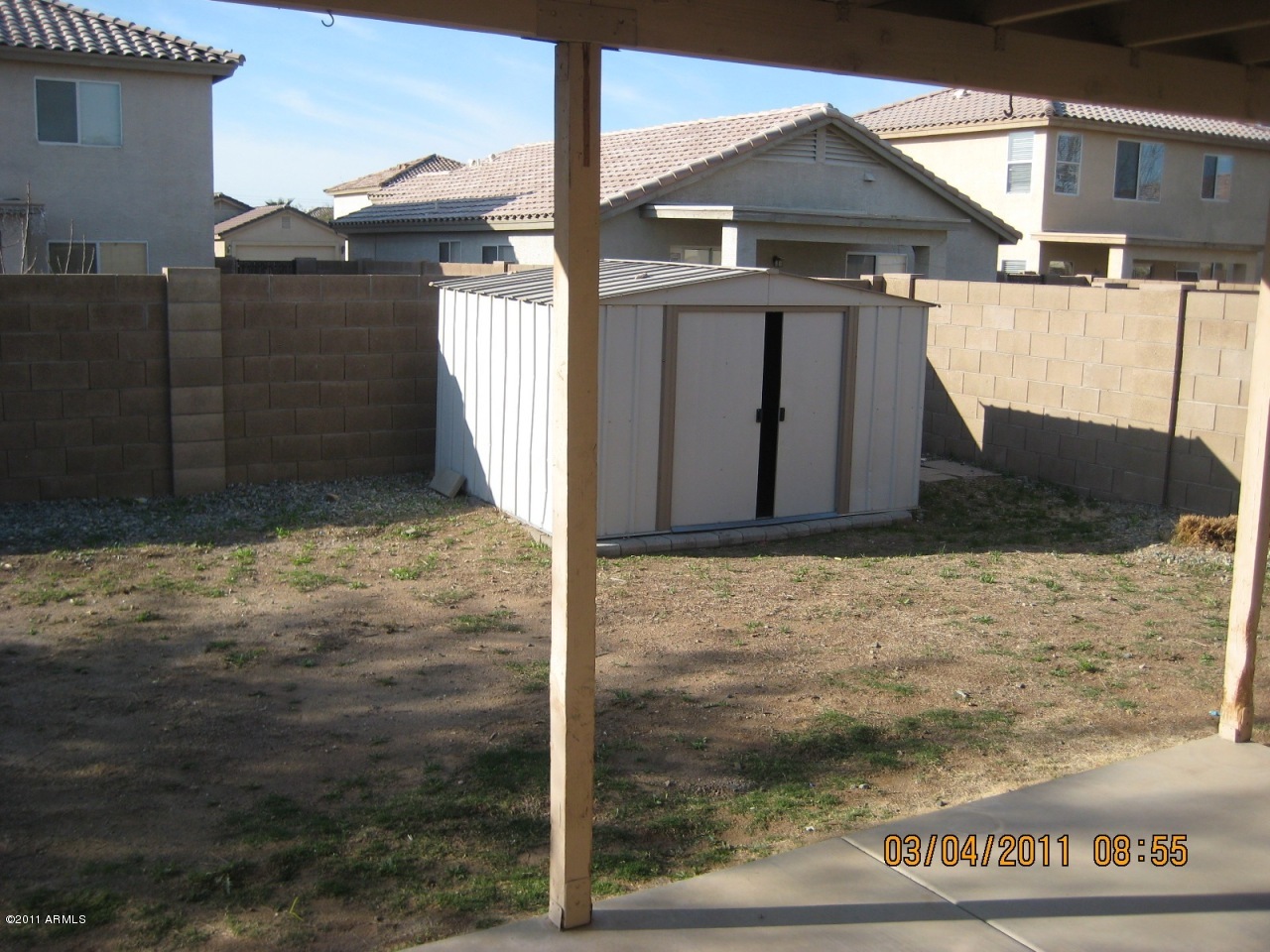 11929 West Larkspur Road El Mirage, AZ 85335 - Photo 16 of 19 Backyard view