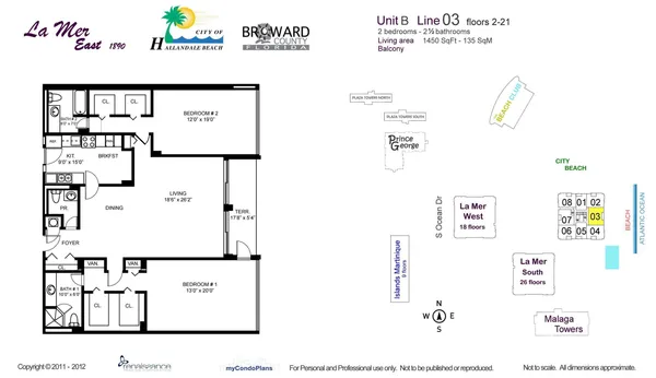 $5,000 | 1890 South Ocean Drive, Unit 703, Hallandale Beach, FL 33009