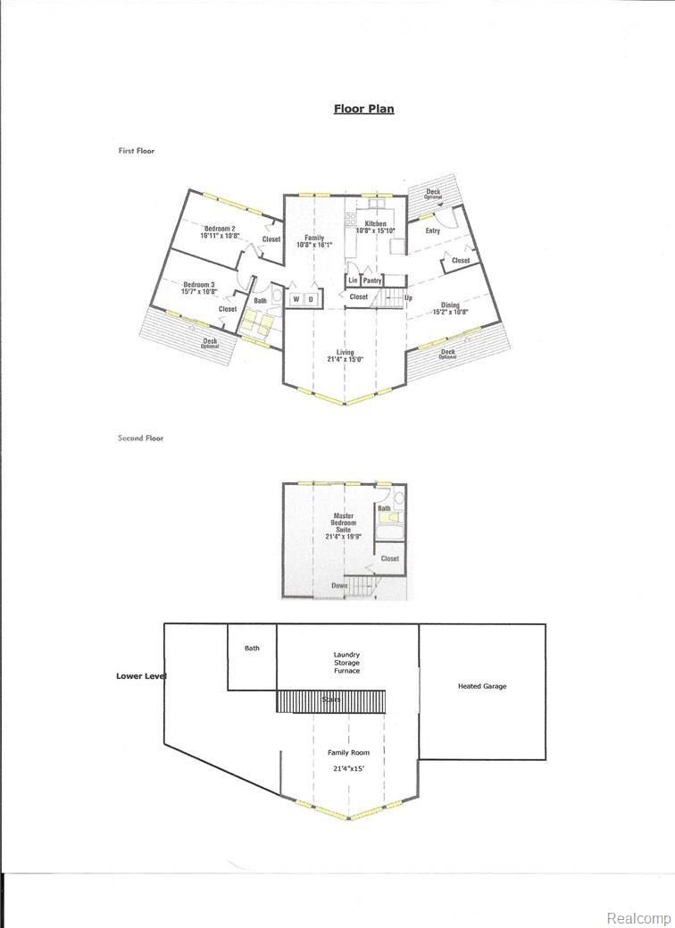 6976 Richardson Road Howell, MI 48843 - Photo 45 of 45 Floor plan