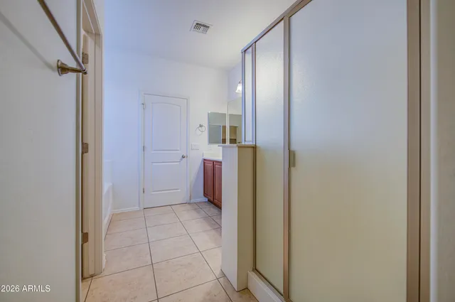 a view of a walk in closet