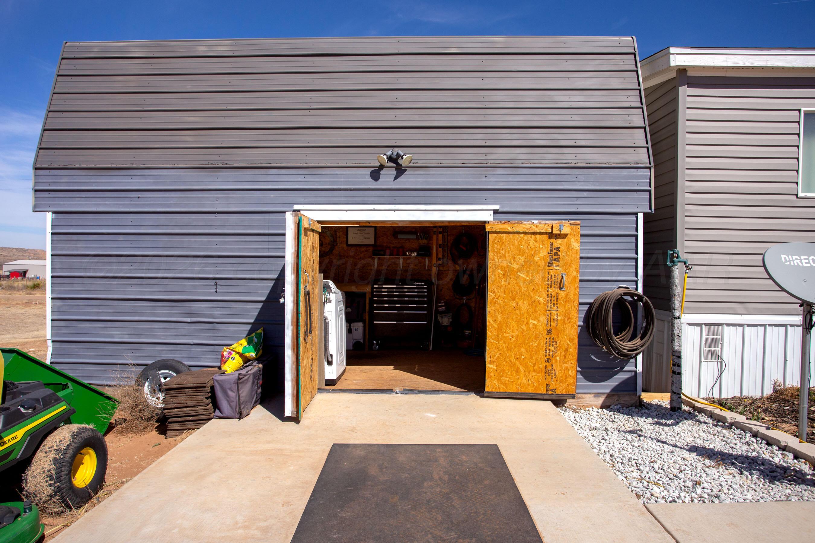 22501 Sierrita Circle Amarillo, TX 79124 - Photo 34 of 37 Storage Shed