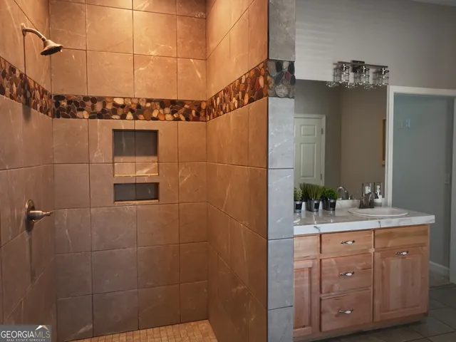 a green field with lots of green space