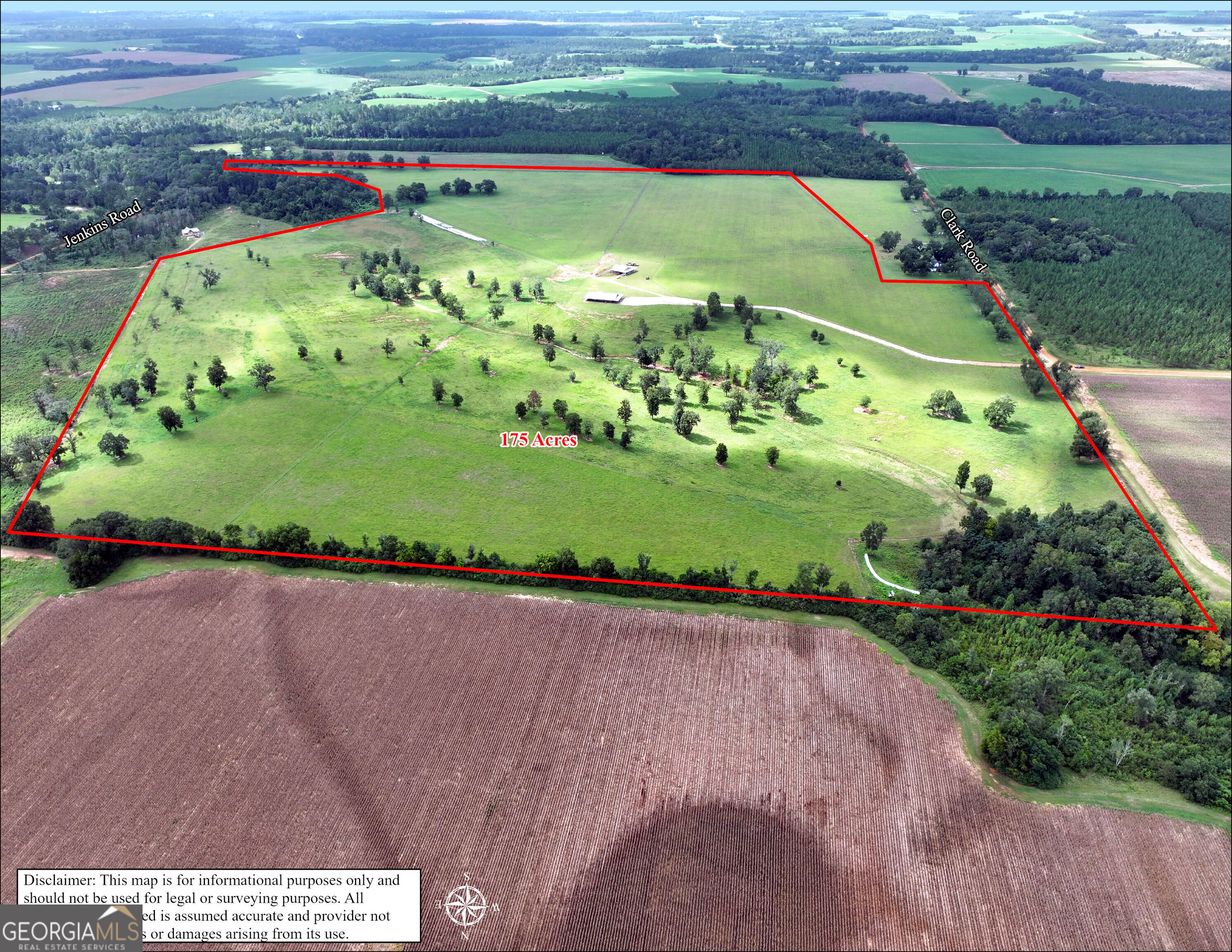 1412 Clark Road Blakely, GA 39823 - Photo 43 of 46 a view of a garden area