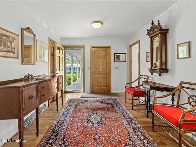 a very nice looking room with a large window