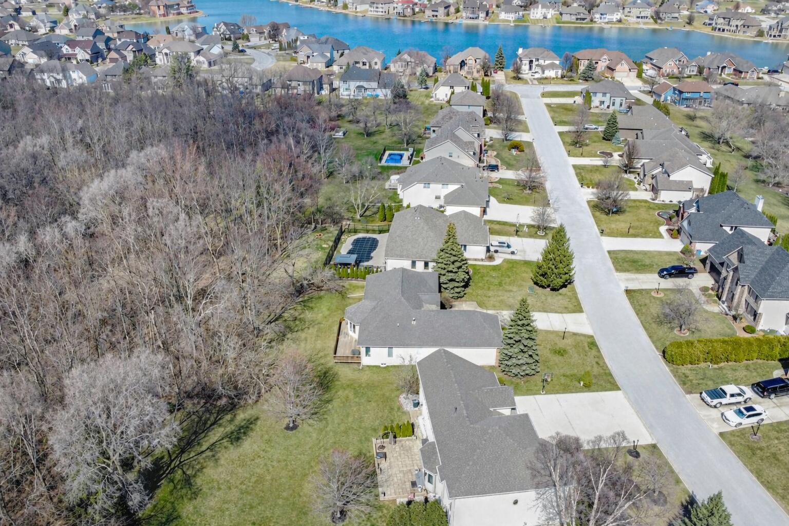 10588 Erie Drive Crown Point, IN 46307 - Photo 4 of 45 an aerial view of multiple house