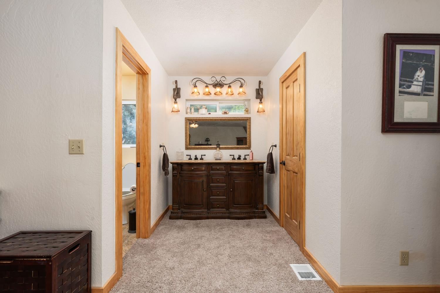38303 Woodland Road Shaver Lake, CA 93664 - Photo 13 of 28 a view of a kitchen with a sink