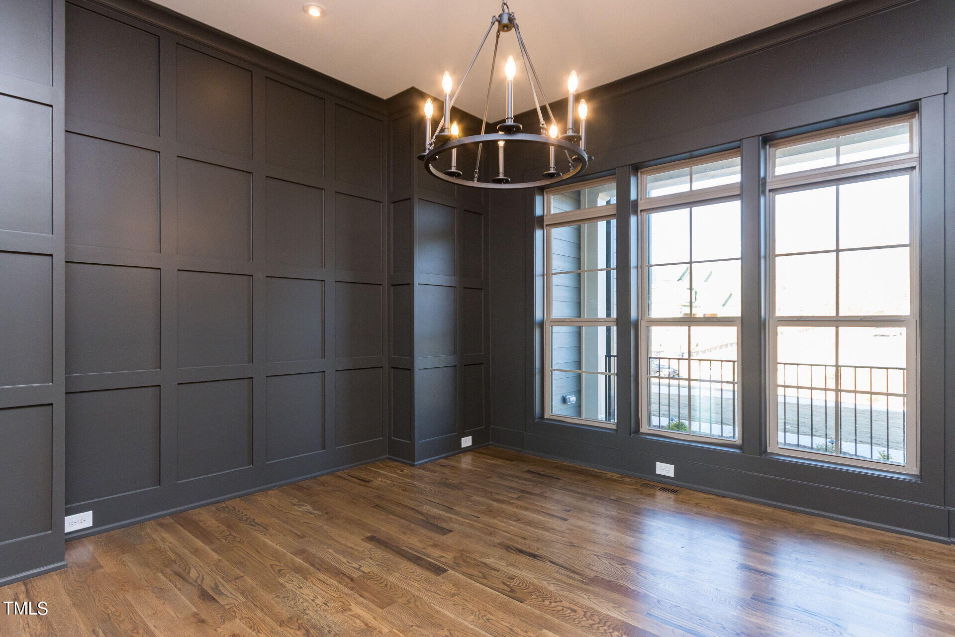 155 Gaines Trail Pittsboro, NC 27312 - Photo 28 of 86 a view of a livingroom with a chandelier fan and windows