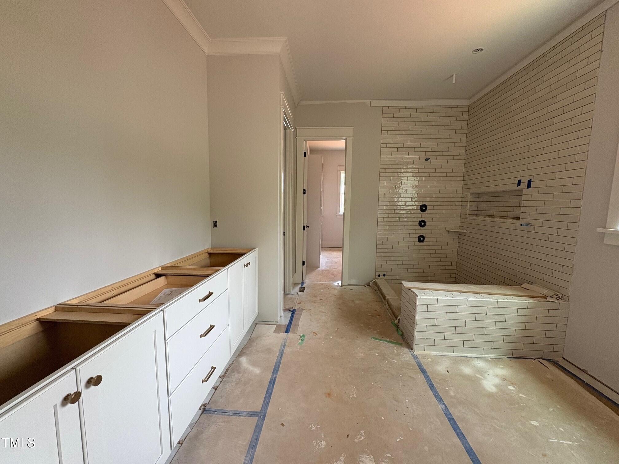 155 Gaines Trail Pittsboro, NC 27312 - Photo 72 of 86 a spacious bathroom with a granite countertop sink a toilet and shower