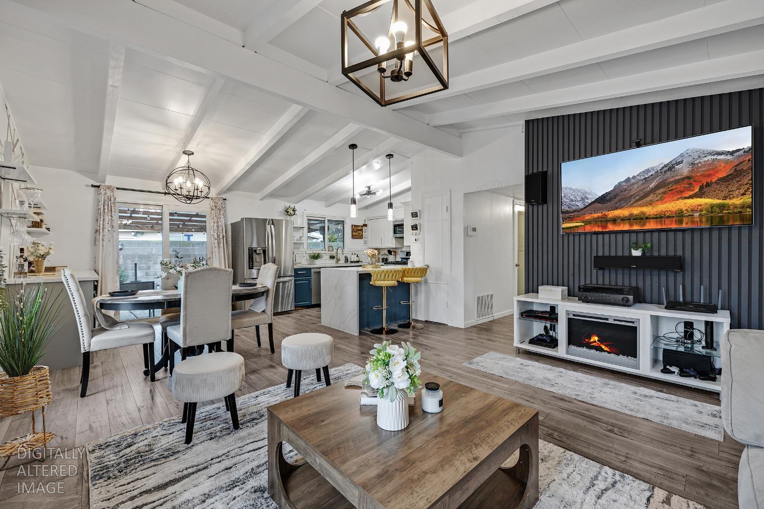 1481 Rieger Avenue Hayward, CA 94544 - Photo 14 of 34 a living room with lots of furniture and kitchen view